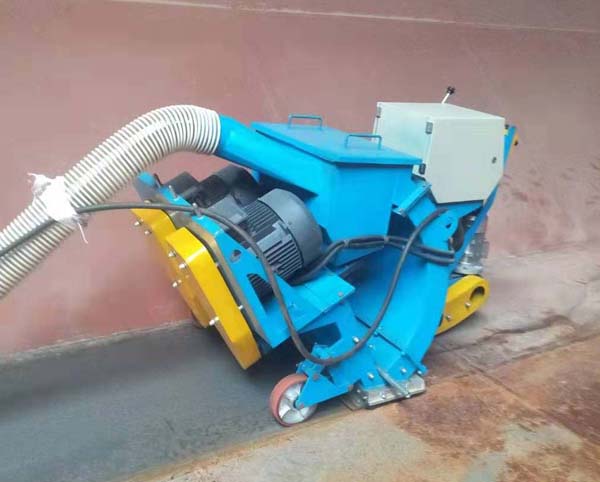 移动式钢板抛丸机